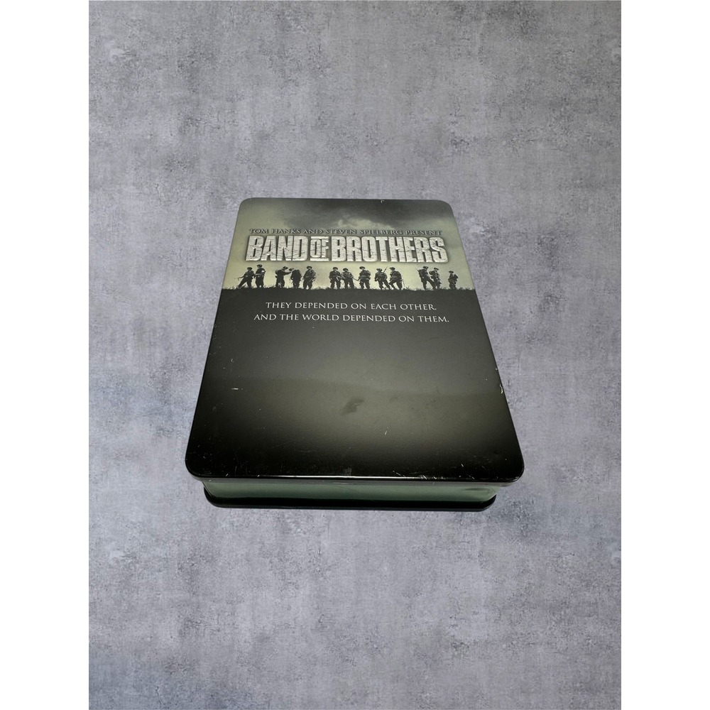 HBO Band of Brothers DVD Box Set Black Collector Tin 6-Disc Miniseries